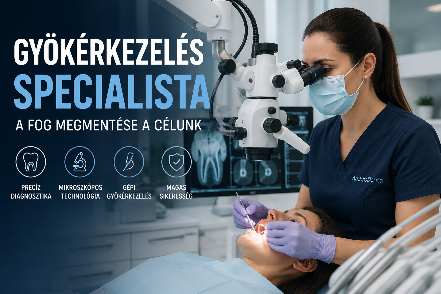 Gyökérkezelés specialista: miben tud többet egy endodontus?